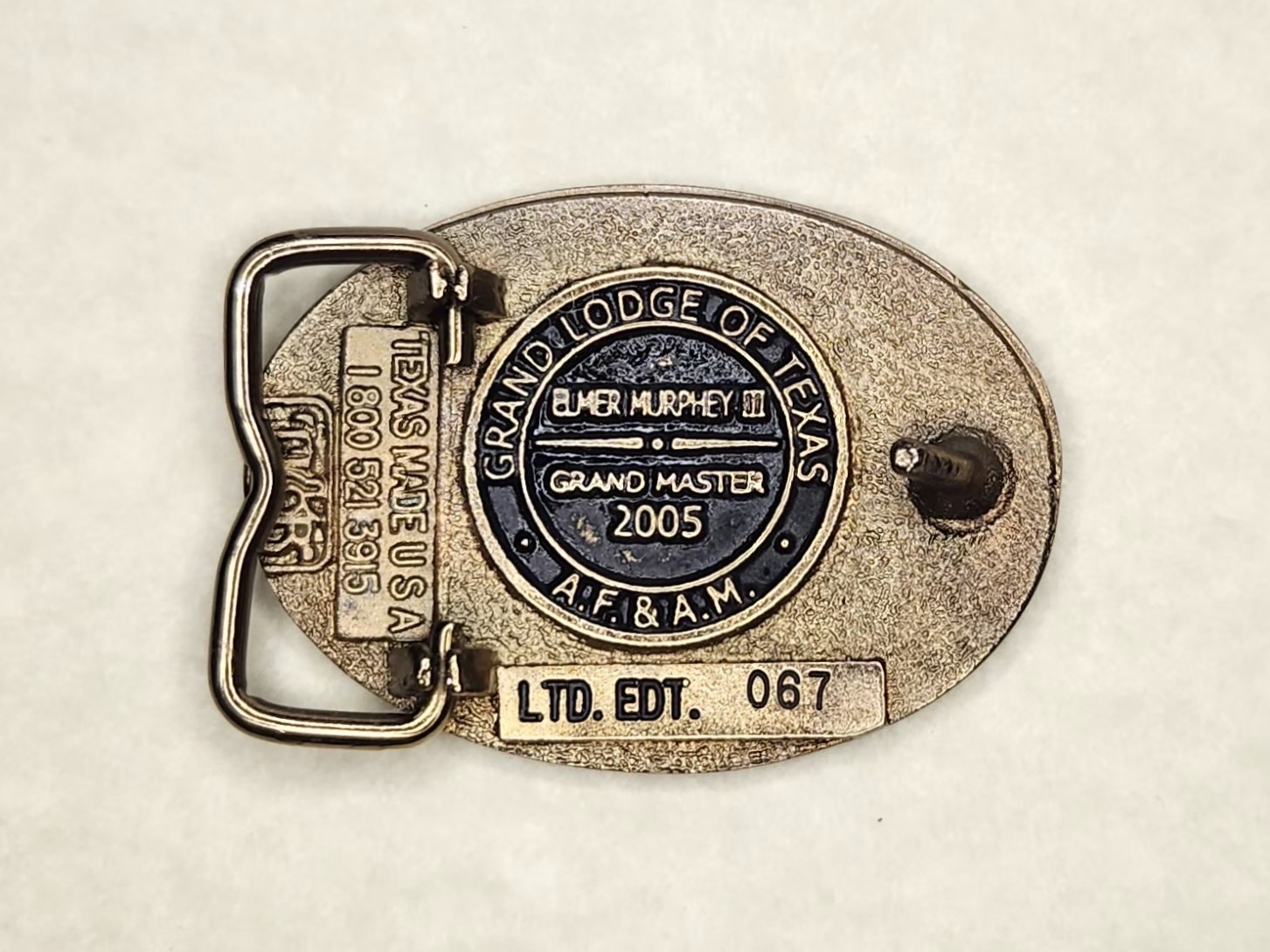 [Buckle Pic Missing] (Click here)